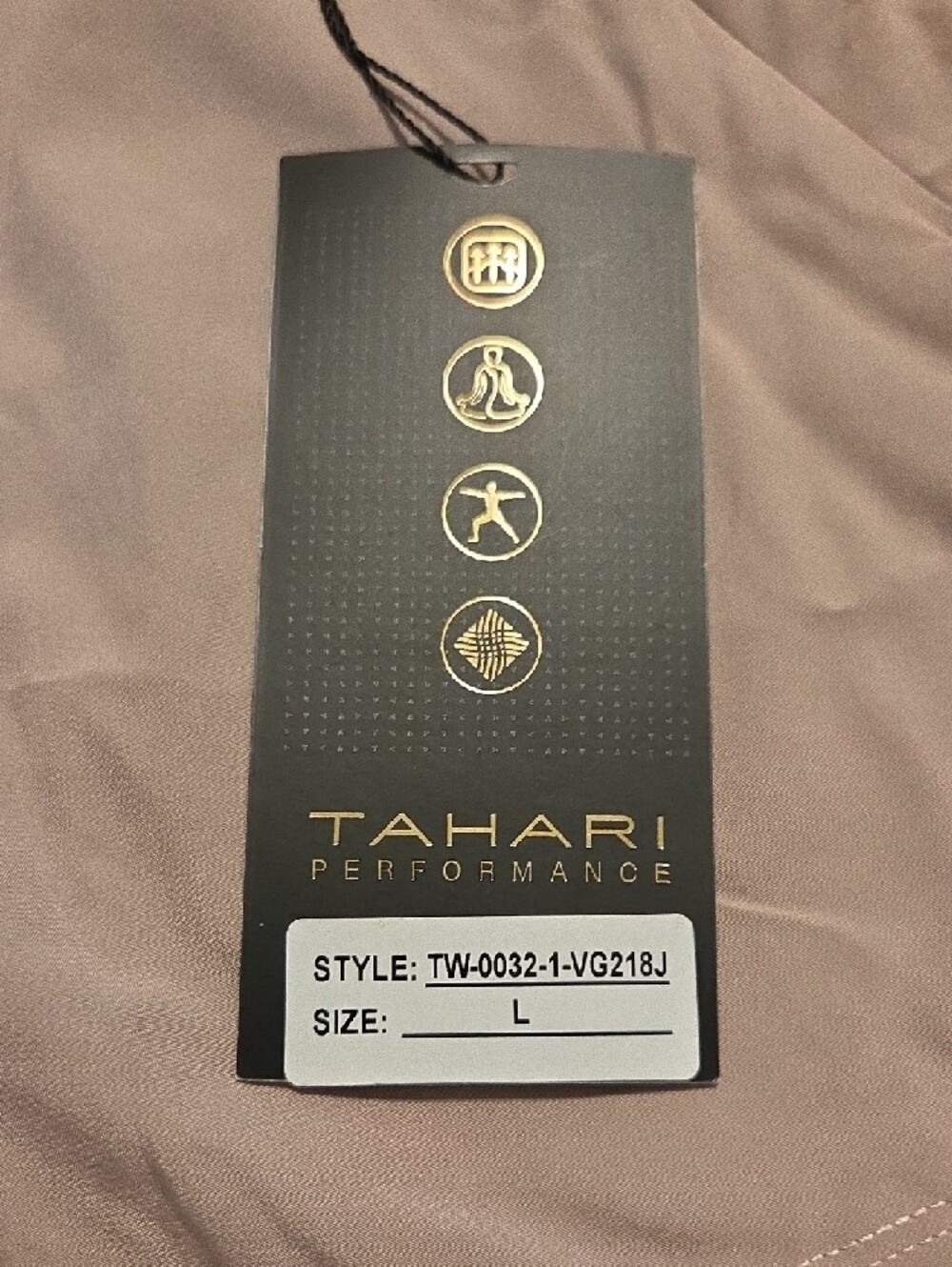 Tahari Mauve-Taupe Elastic-Waist Pull-On Shorts - Picture 2 of 7